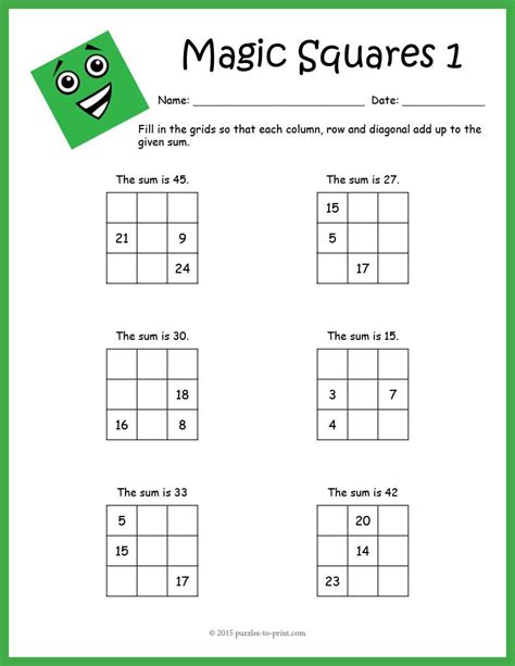 Magic square with side length 7